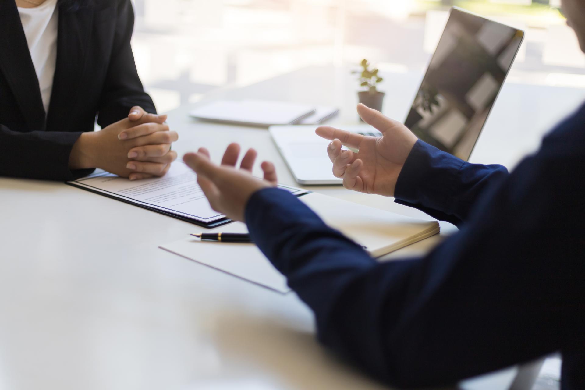 相談風景のイメージ画像